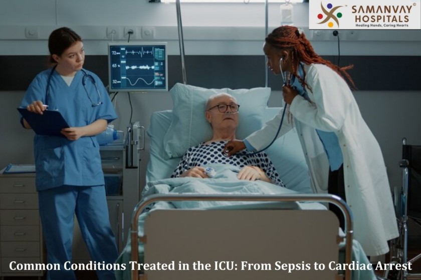 common conditions treated in the ICU