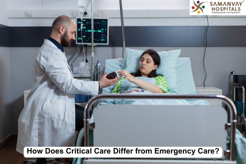 How Does Critical Care Differ from Emergency Care?