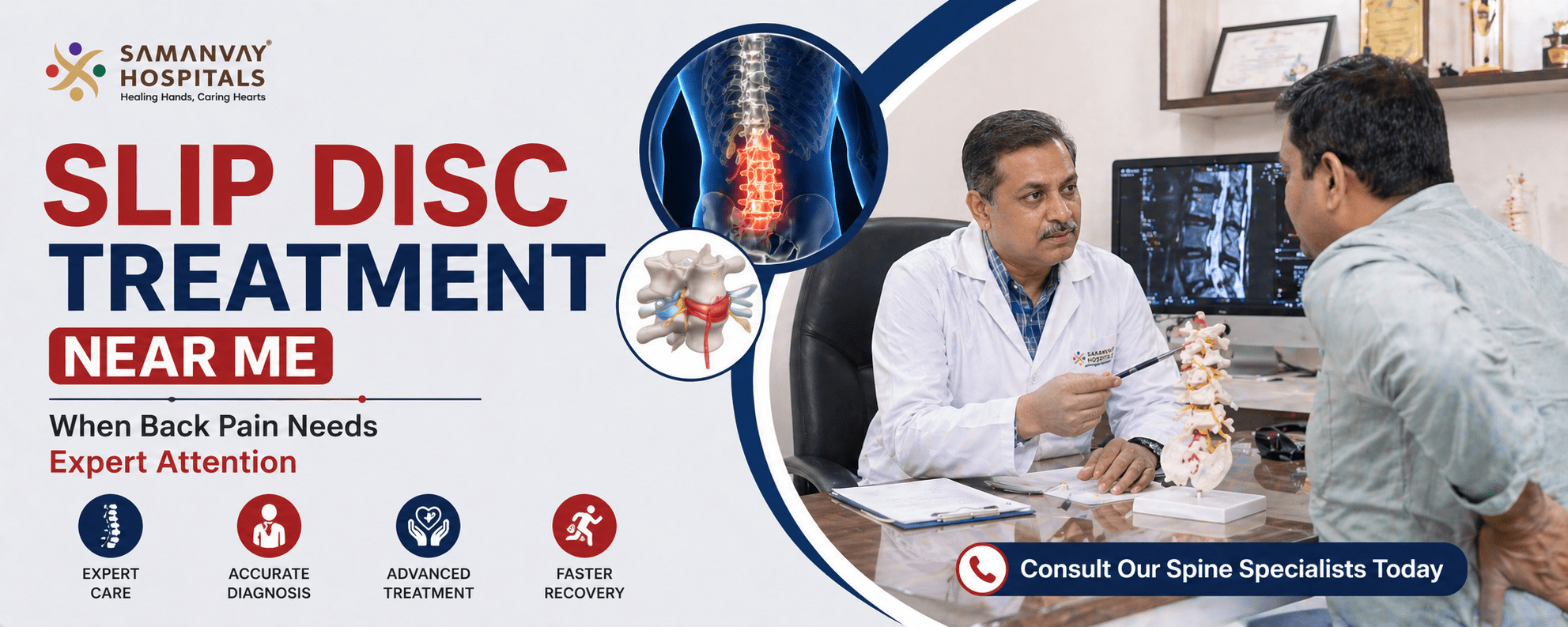 Slip Disc Treatment Near Me – When Back Pain Needs Expert Attention