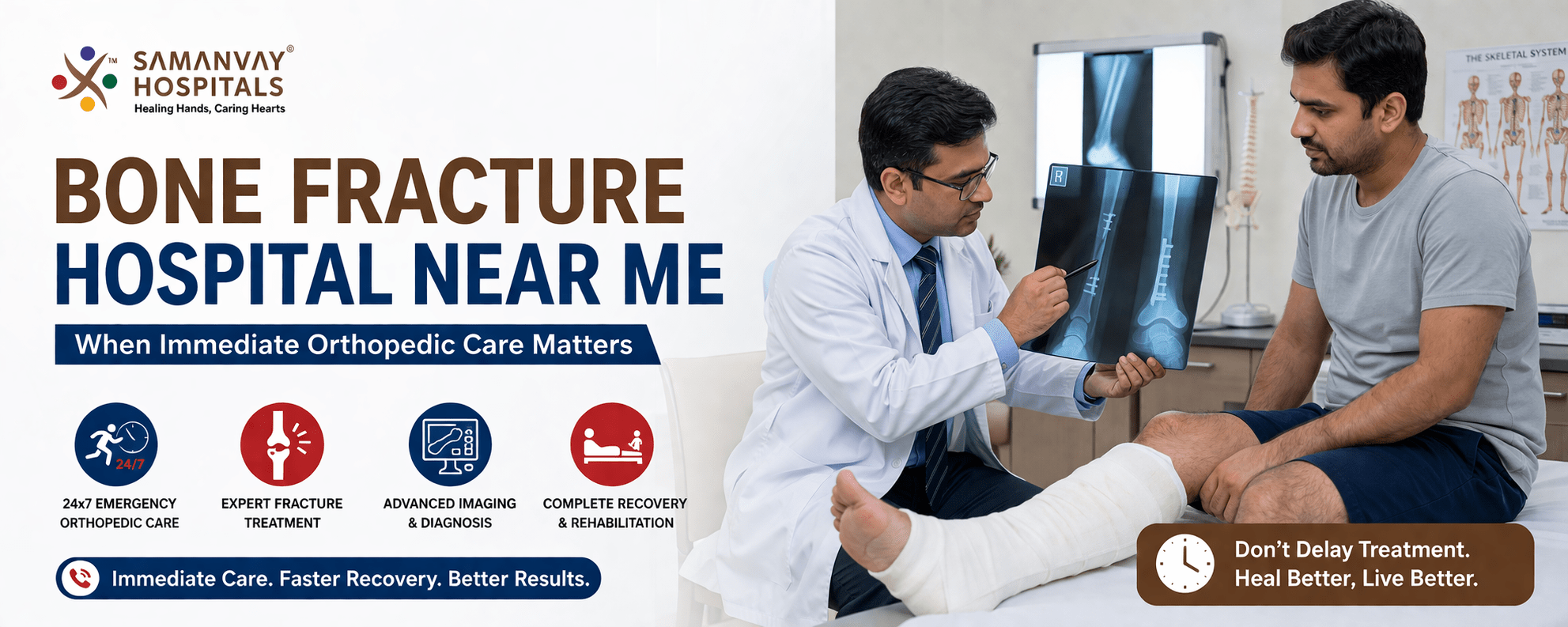 Bone Fracture Hospital Near Me – When Immediate Orthopedic Care Matters