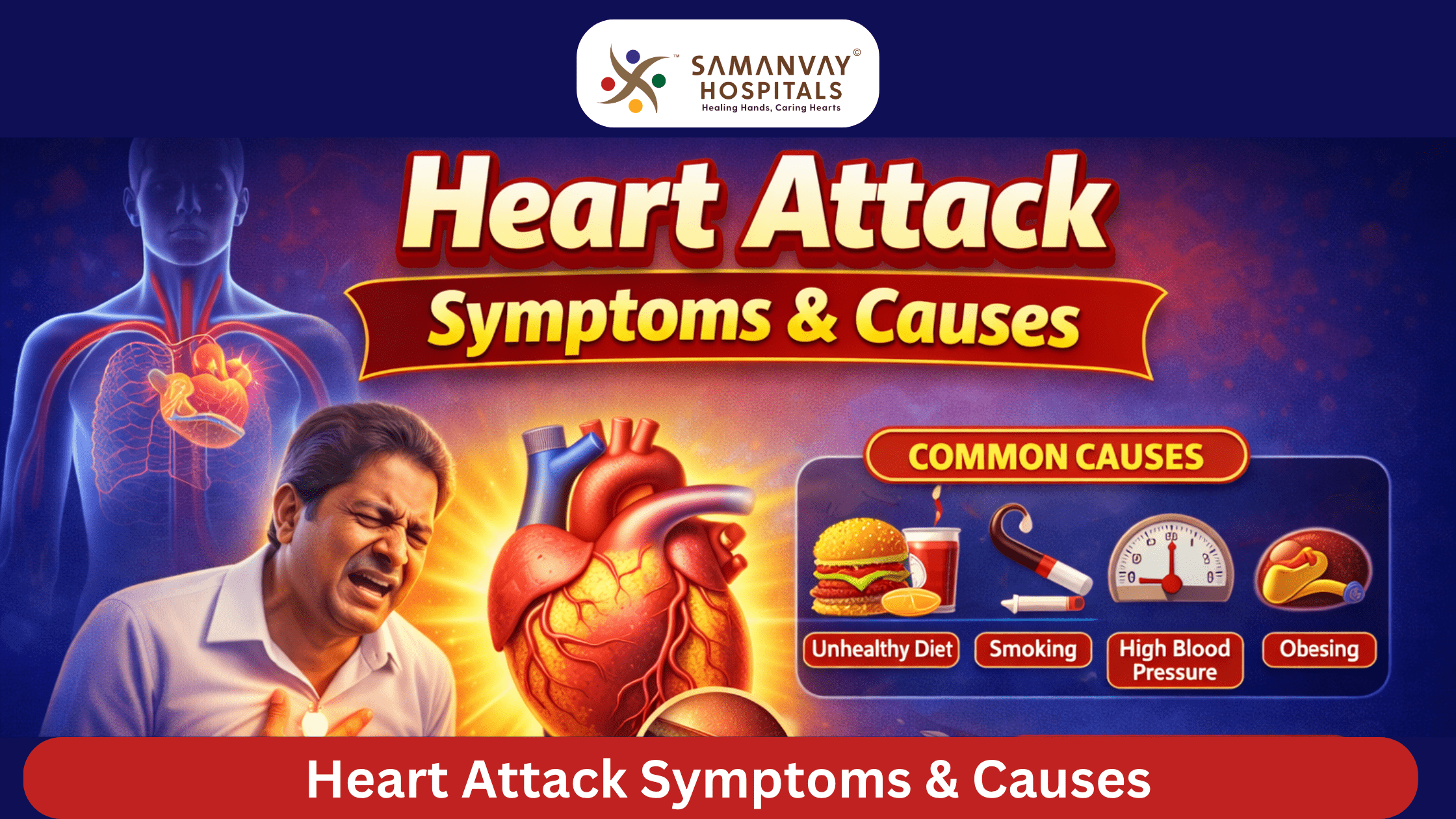 Heart Attack Symptoms & Causes: A 2026 Life-Saving Guide for Vadodara Residents