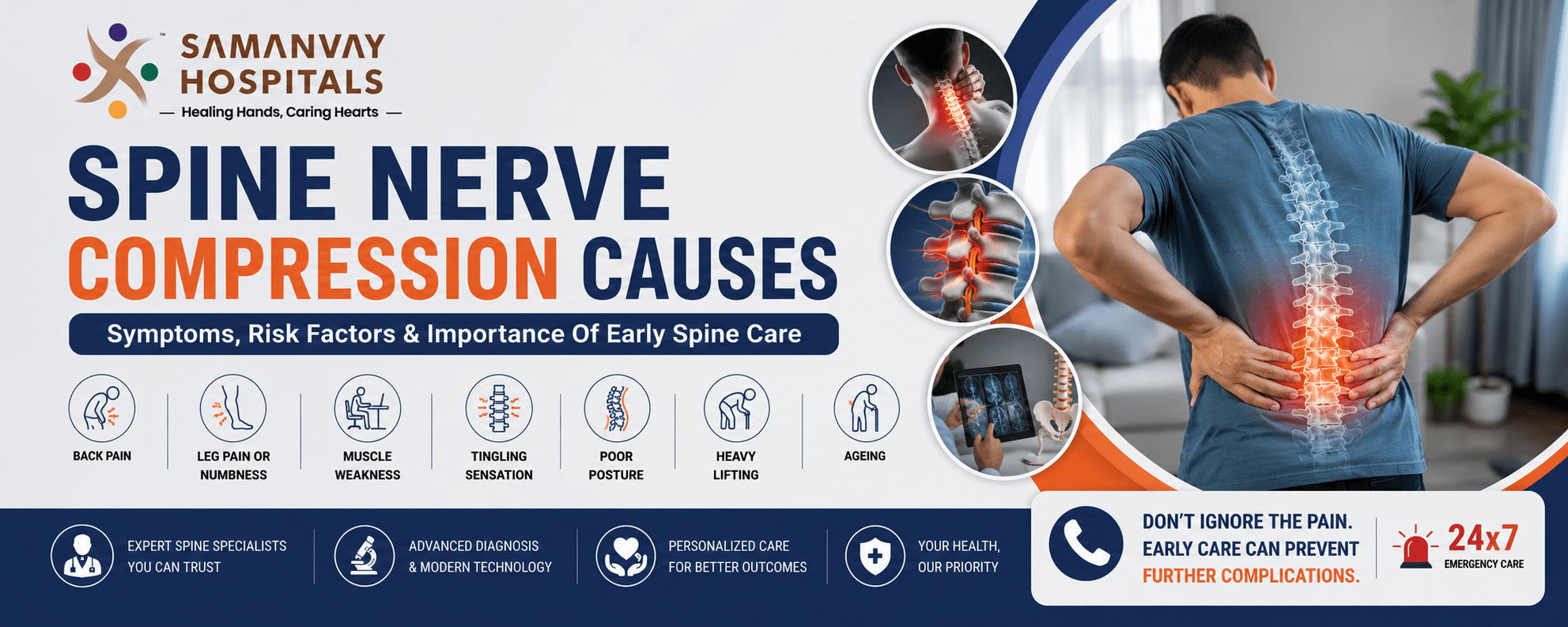 Spine Nerve Compression Causes