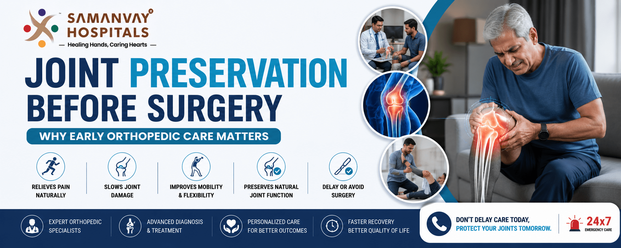 Joint Preservation Before Surgery – Why Early Orthopedic Care Matters
