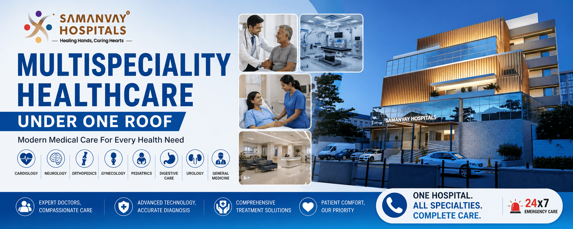 Multispeciality Healthcare Under One Roof