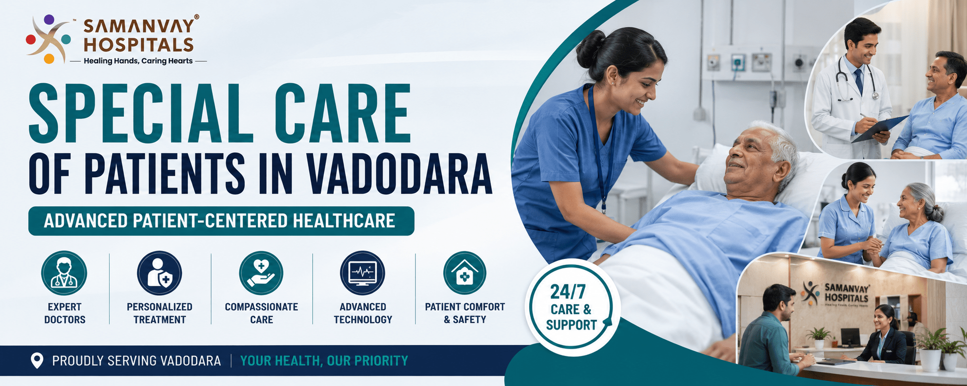 Special Care Of Patients – Advanced Patient-Centered Healthcare Services In Vadodara