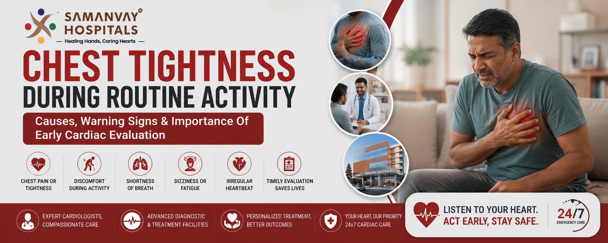 Chest Tightness During Routine Activity