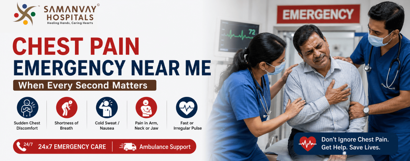 Chest Pain Emergency Near Me – When Every Second Matters