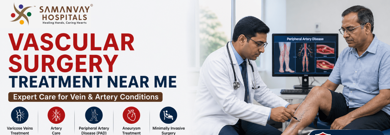 Vascular Surgery Treatment Near Me – Expert Care for Vein & Artery Conditions