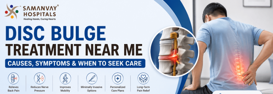 Disc Bulge Treatment Near Me – Causes, Symptoms & When to Seek Care
