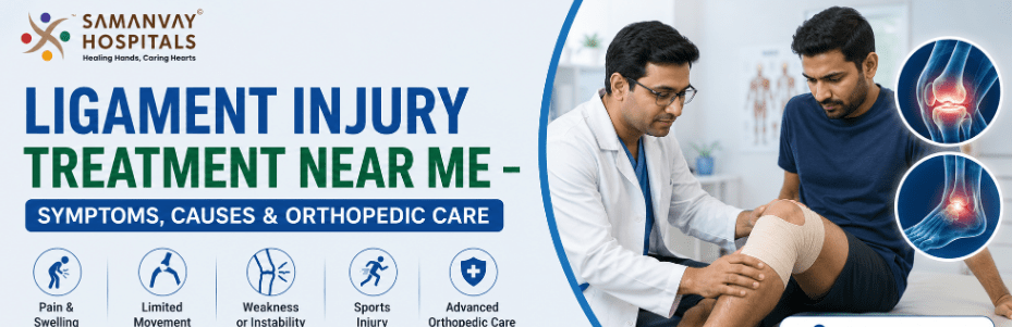 Ligament Injury Treatment Near Me – Symptoms, Causes & Orthopedic Care