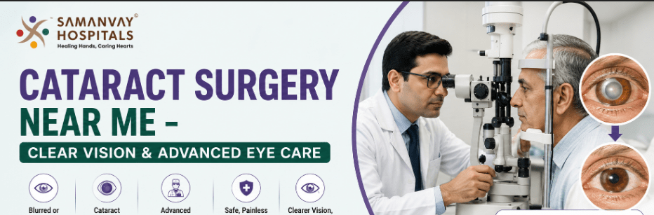 Cataract Surgery Near Me – Clear Vision & Advanced Eye Care