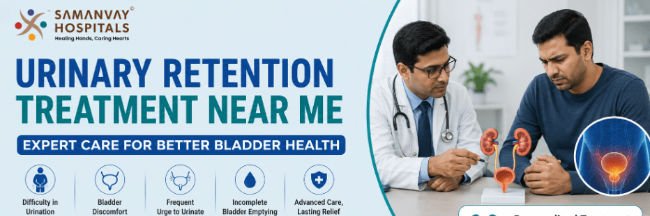 Urinary Retention Treatment Near Me – Symptoms, Causes & Urology Care