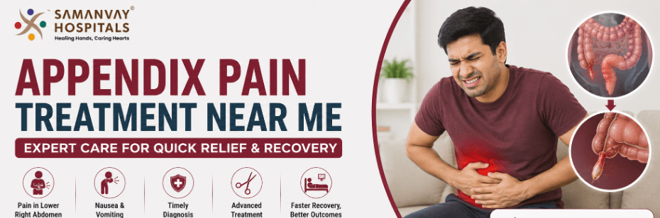 Appendix Pain Treatment Near Me – Symptoms, Causes & Emergency Surgical Care
