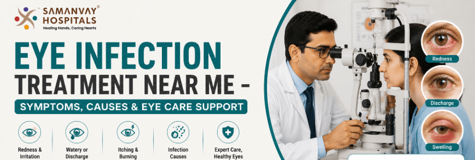 Eye Infection Treatment Near Me – Symptoms, Causes & Eye Care Support