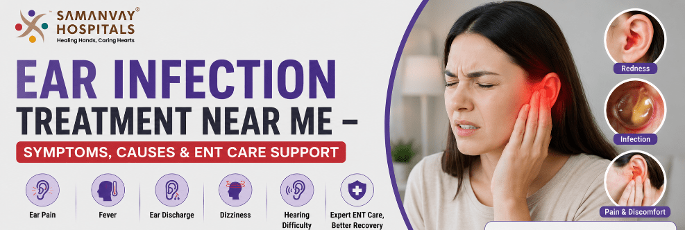 Ear Infection Treatment Near Me – Symptoms, Causes & ENT Care Support