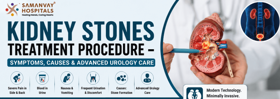 Kidney Stones Treatment Procedure – Symptoms, Causes & Advanced Urology Care
