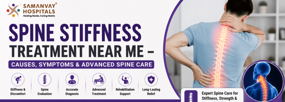 Spine Stiffness Treatment Near Me – Causes, Symptoms & Advanced Spine Care