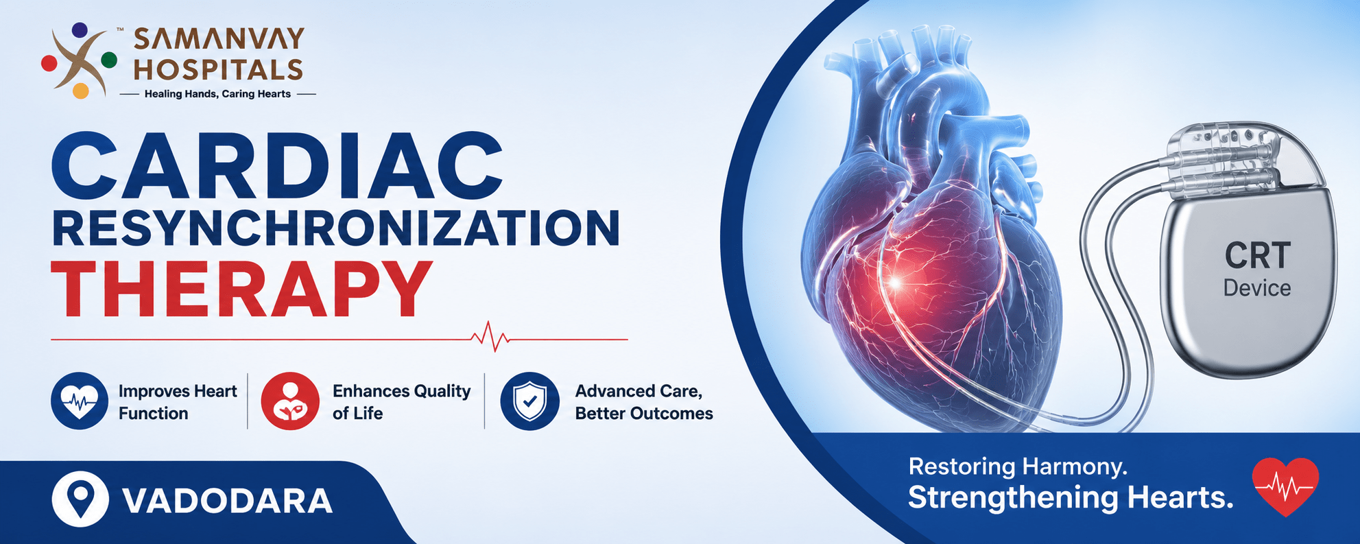 Cardiac Resynchronization Therapy Vadodara Advanced Device-Based Care For Heart Function Support