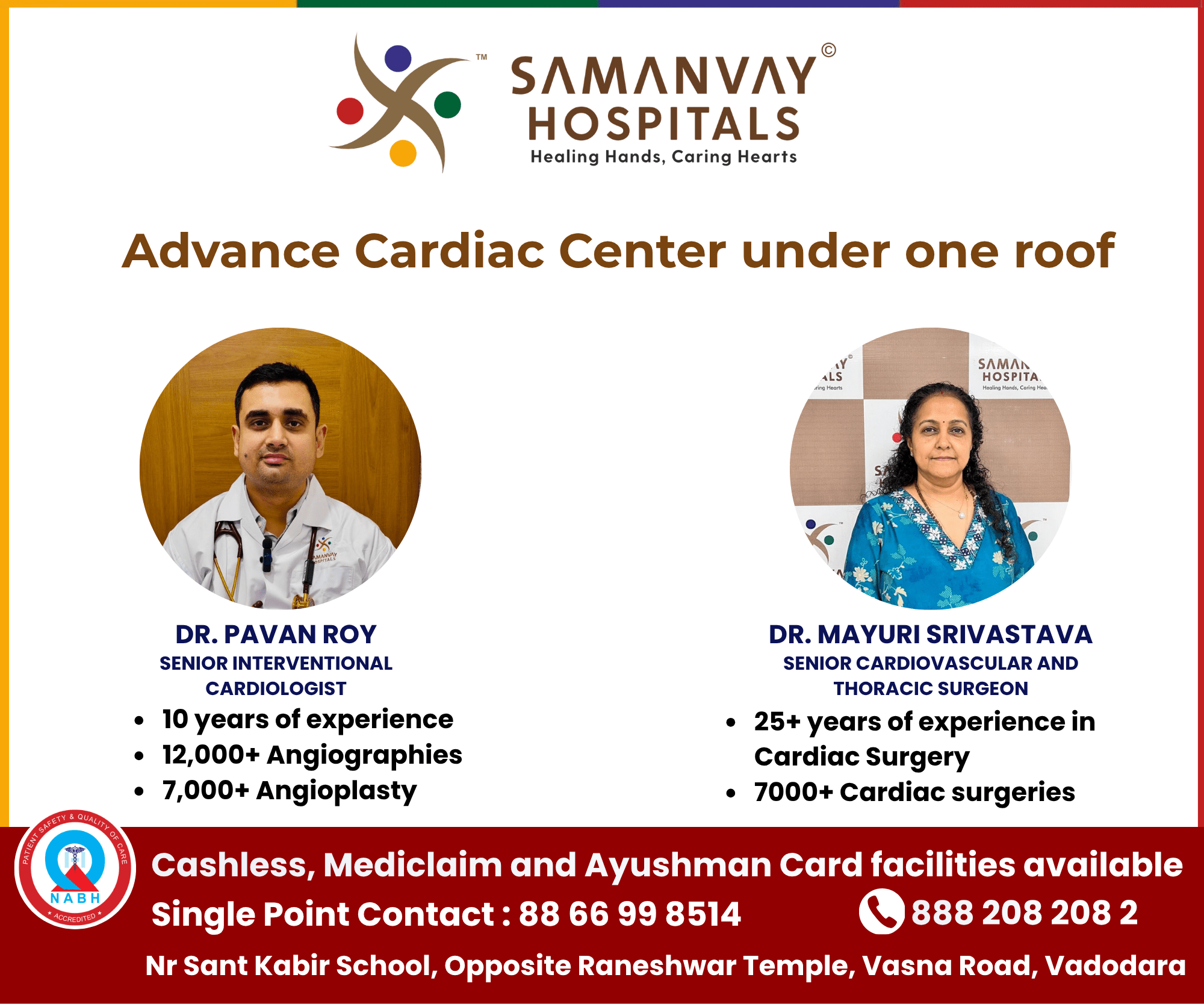 Cardiologist Near Me: Expert Heart Care at Samanvay Hospitals, Vadodara